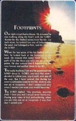 Footprints Magnet