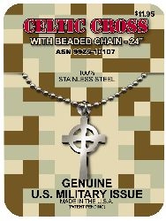 GI Jewelry Celtic Cross - Military Medal