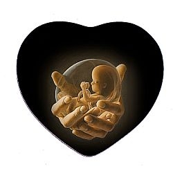 Prolife Christmas Ornament - Work of His Hands