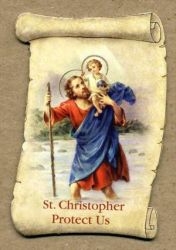 St Christopher Magnet