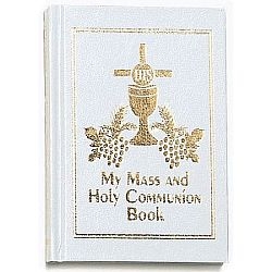 First Communion Mass Book - White