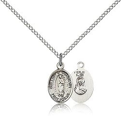 Our Lady of Guadalupe Silver Medal - Small