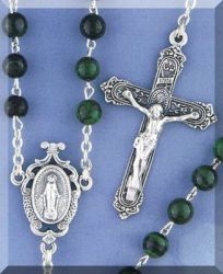 Malachite Irish Rosary