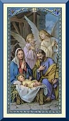 Christmas Holy Card