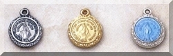 Small Miraculous Sterling Silver Medal
