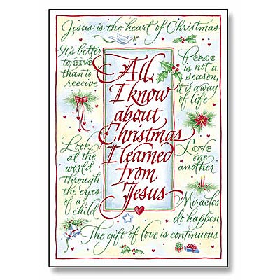 Christian Christmas Card - Abbey Press - Religious Christmas Card ...
