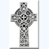 Irish Cross Visor Clip
